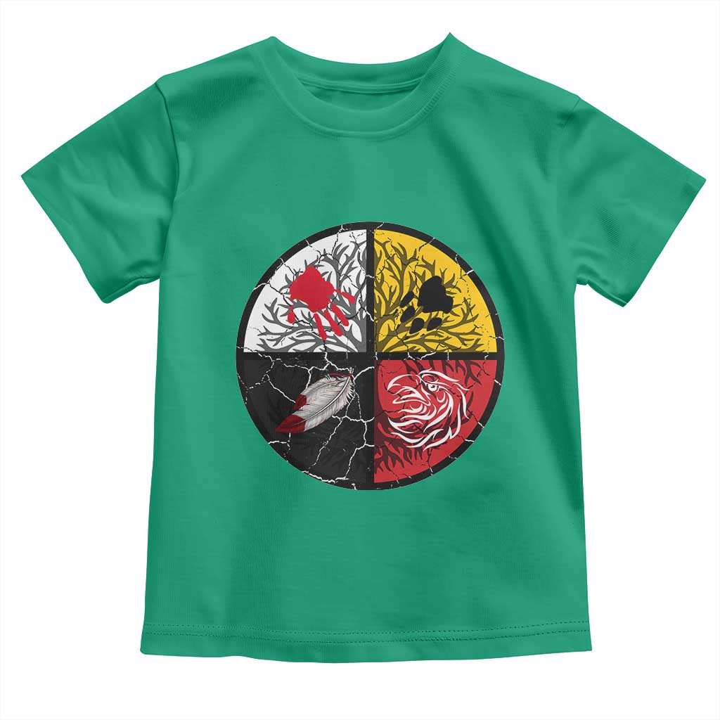 Native American Medicine Wheel MMIW Toddler T Shirt - Wonder Print Shop