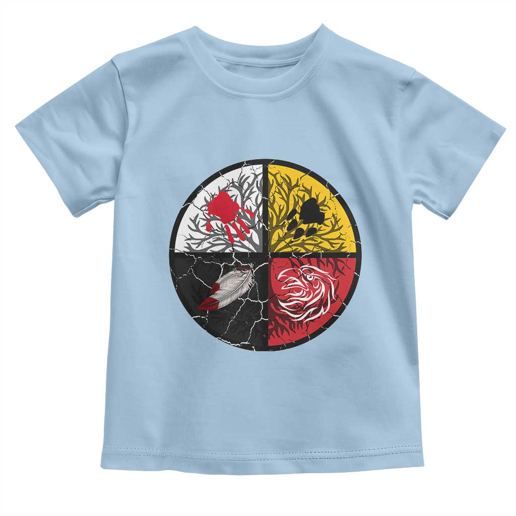 Native American Medicine Wheel MMIW Toddler T Shirt - Wonder Print Shop