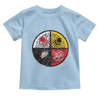 Native American Medicine Wheel MMIW Toddler T Shirt - Wonder Print Shop