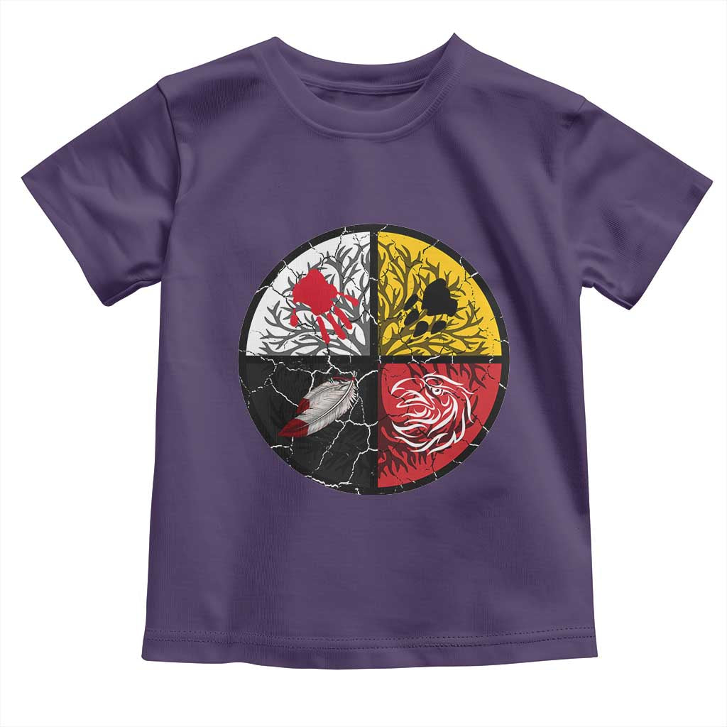 Native American Medicine Wheel MMIW Toddler T Shirt - Wonder Print Shop