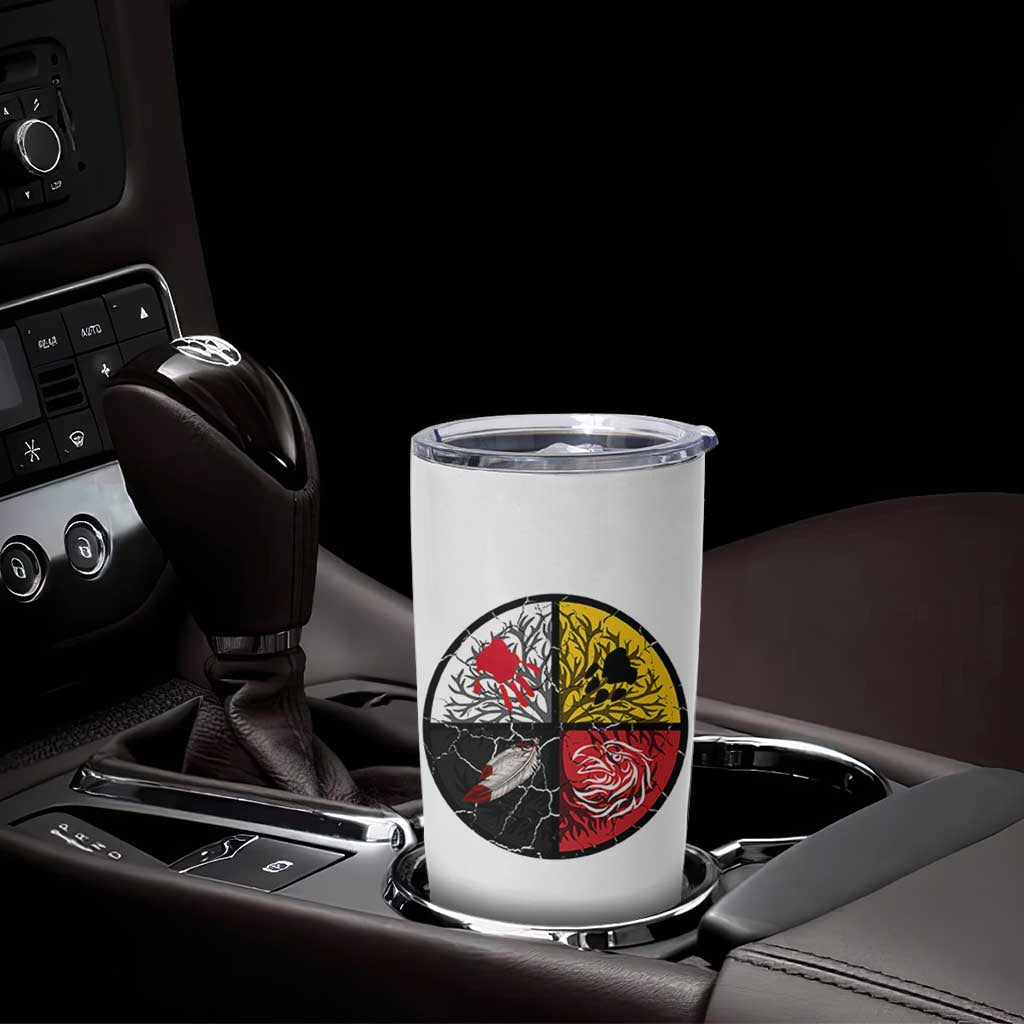 Native American Medicine Wheel MMIW Tumbler Cup