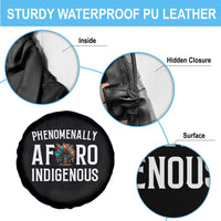Afro Indigenous Native Pride Phenomenally Indigenous People Spare Tire Cover - Wonder Print Shop