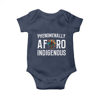 Afro Indigenous Native Pride Phenomenally Indigenous People Baby Onesie - Wonder Print Shop