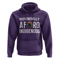 Afro Indigenous Native Pride Phenomenally Indigenous People Hoodie - Wonder Print Shop