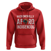 Afro Indigenous Native Pride Phenomenally Indigenous People Hoodie - Wonder Print Shop