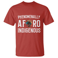 Afro Indigenous Native Pride Phenomenally Indigenous People T Shirt - Wonder Print Shop