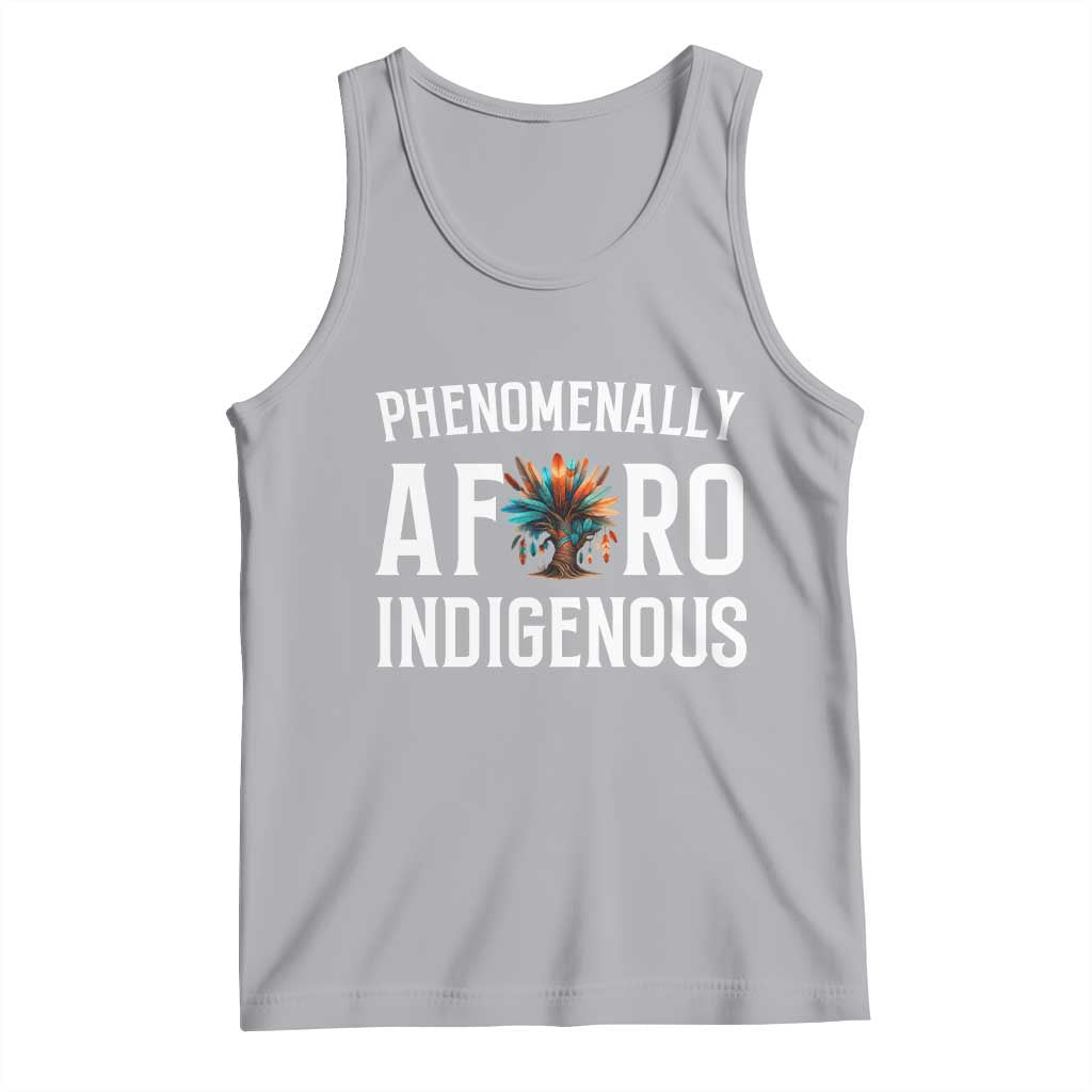 Afro Indigenous Native Pride Phenomenally Indigenous People Tank Top - Wonder Print Shop