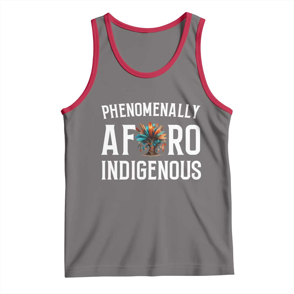 Afro Indigenous Native Pride Phenomenally Indigenous People Tank Top - Wonder Print Shop