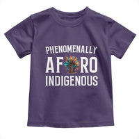 Afro Indigenous Native Pride Phenomenally Indigenous People Toddler T Shirt - Wonder Print Shop