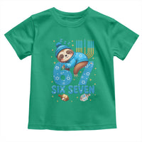 67 Six Seven Meme Toddler T Shirt Funny Hanukkah Sloth - Wonder Print Shop