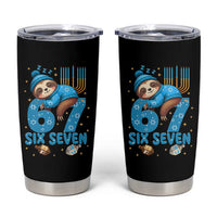 67 Six Seven Meme Tumbler Cup Funny Hanukkah Sloth - Wonder Print Shop