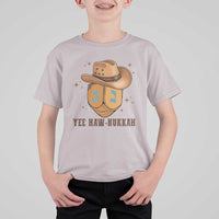 Yee Haw Nukkah T Shirt For Kid Funny Cowboy Hanukkah - Wonder Print Shop