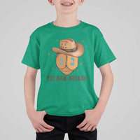 Yee Haw Nukkah T Shirt For Kid Funny Cowboy Hanukkah - Wonder Print Shop