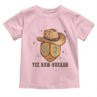 Yee Haw Nukkah Toddler T Shirt Funny Cowboy Hanukkah - Wonder Print Shop
