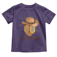 Yee Haw Nukkah Toddler T Shirt Funny Cowboy Hanukkah - Wonder Print Shop