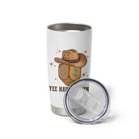 Yee Haw Nukkah Tumbler Cup Funny Cowboy Hanukkah - Wonder Print Shop