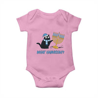 Funny Black Cat Hanukkah Chanukah Baby Onesie - Wonder Print Shop