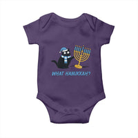 Funny Black Cat Hanukkah Chanukah Baby Onesie - Wonder Print Shop