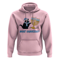 Funny Black Cat Hanukkah Chanukah Hoodie - Wonder Print Shop
