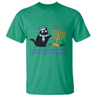 Funny Black Cat Hanukkah Chanukah T Shirt - Wonder Print Shop