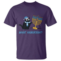 Funny Black Cat Hanukkah Chanukah T Shirt - Wonder Print Shop