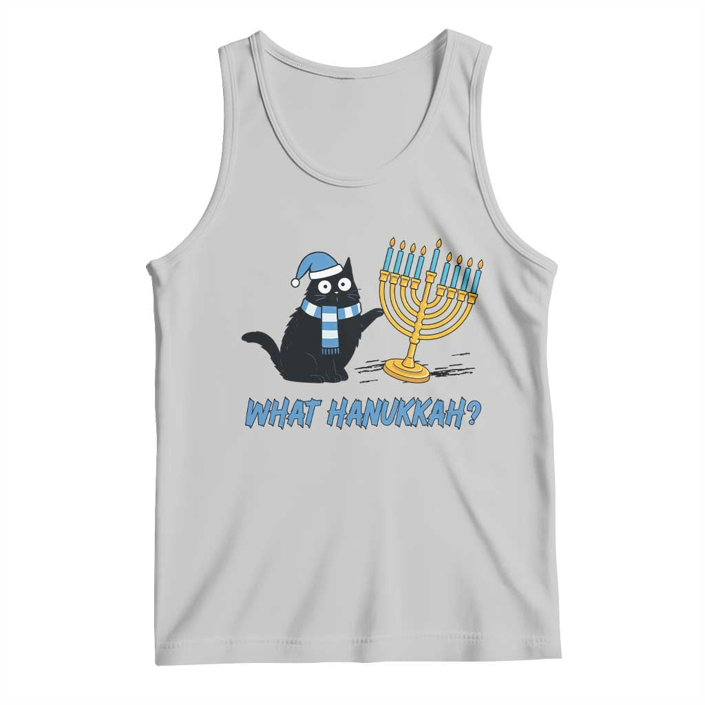 Funny Black Cat Hanukkah Chanukah Tank Top - Wonder Print Shop