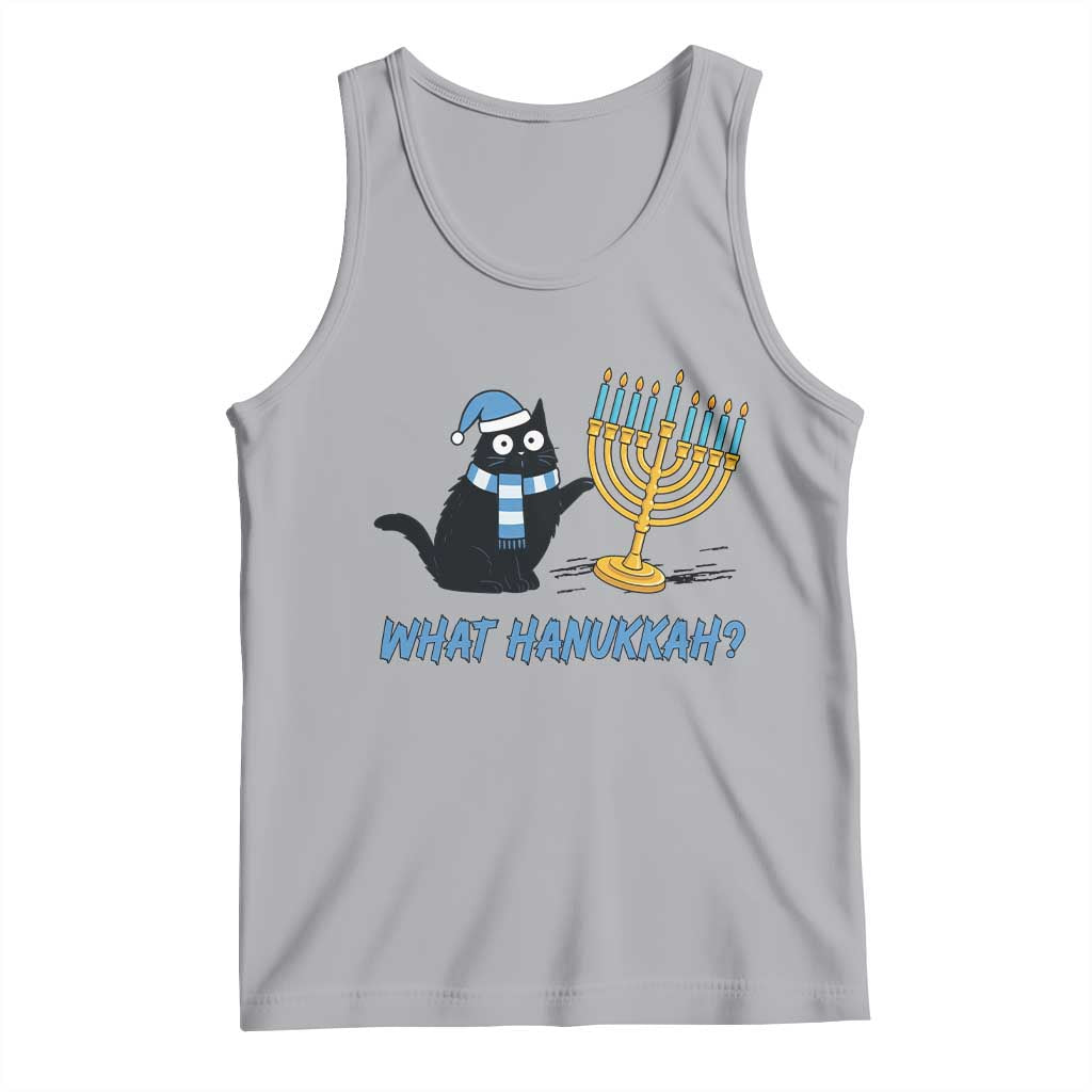Funny Black Cat Hanukkah Chanukah Tank Top - Wonder Print Shop