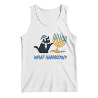 Funny Black Cat Hanukkah Chanukah Tank Top - Wonder Print Shop