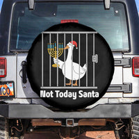 Funny Goose Hanukkah Chanukah Spare Tire Cover Not Today Santa - Wonder Print Shop