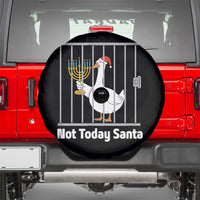 Funny Goose Hanukkah Chanukah Spare Tire Cover Not Today Santa - Wonder Print Shop