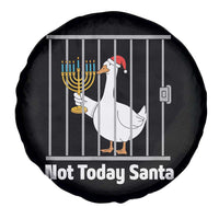Funny Goose Hanukkah Chanukah Spare Tire Cover Not Today Santa - Wonder Print Shop