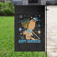 Funny Marcus The Worm Hanukkah Meme Garden Flag - Wonder Print Shop