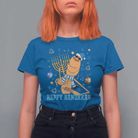 Funny Marcus The Worm Hanukkah Meme T Shirt For Women - Wonder Print Shop