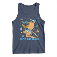 Funny Marcus The Worm Hanukkah Meme Tank Top - Wonder Print Shop