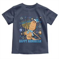 Funny Marcus The Worm Hanukkah Meme Toddler T Shirt - Wonder Print Shop