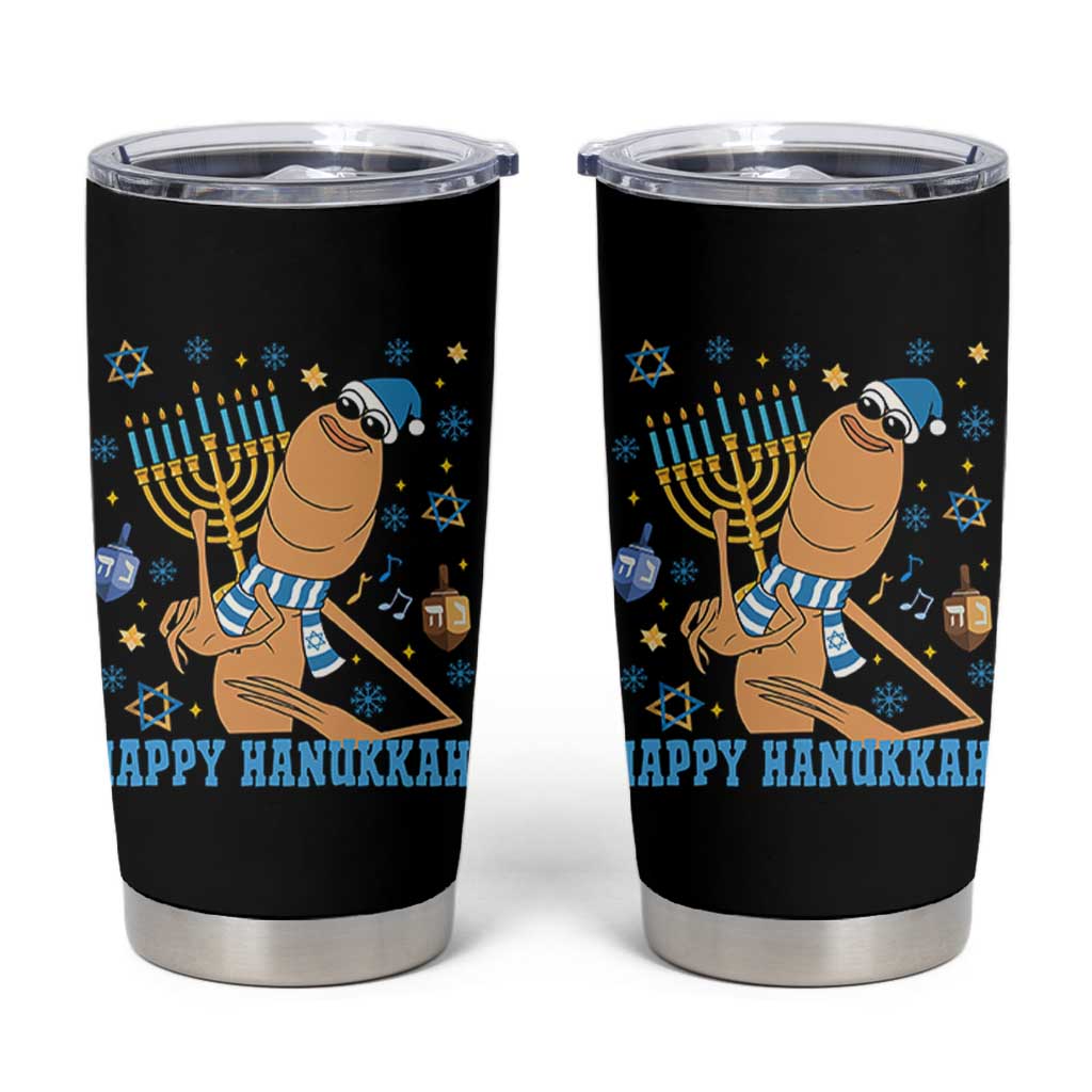 Funny Marcus The Worm Hanukkah Meme Tumbler Cup - Wonder Print Shop