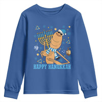 Funny Marcus The Worm Hanukkah Meme Youth Sweatshirt - Wonder Print Shop