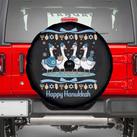 Happy Hanukkah Spare Tire Cover Funny Silly Goose Chanukah - Wonder Print Shop