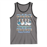 Happy Hanukkah Tank Top Funny Silly Goose Chanukah - Wonder Print Shop