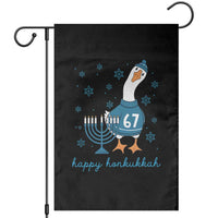 67 Six Seven Silly Goose Hanukkah Meme Garden Flag Happy Honkukkah - Wonder Print Shop
