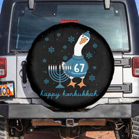 67 Six Seven Silly Goose Hanukkah Meme Spare Tire Cover Happy Honkukkah - Wonder Print Shop