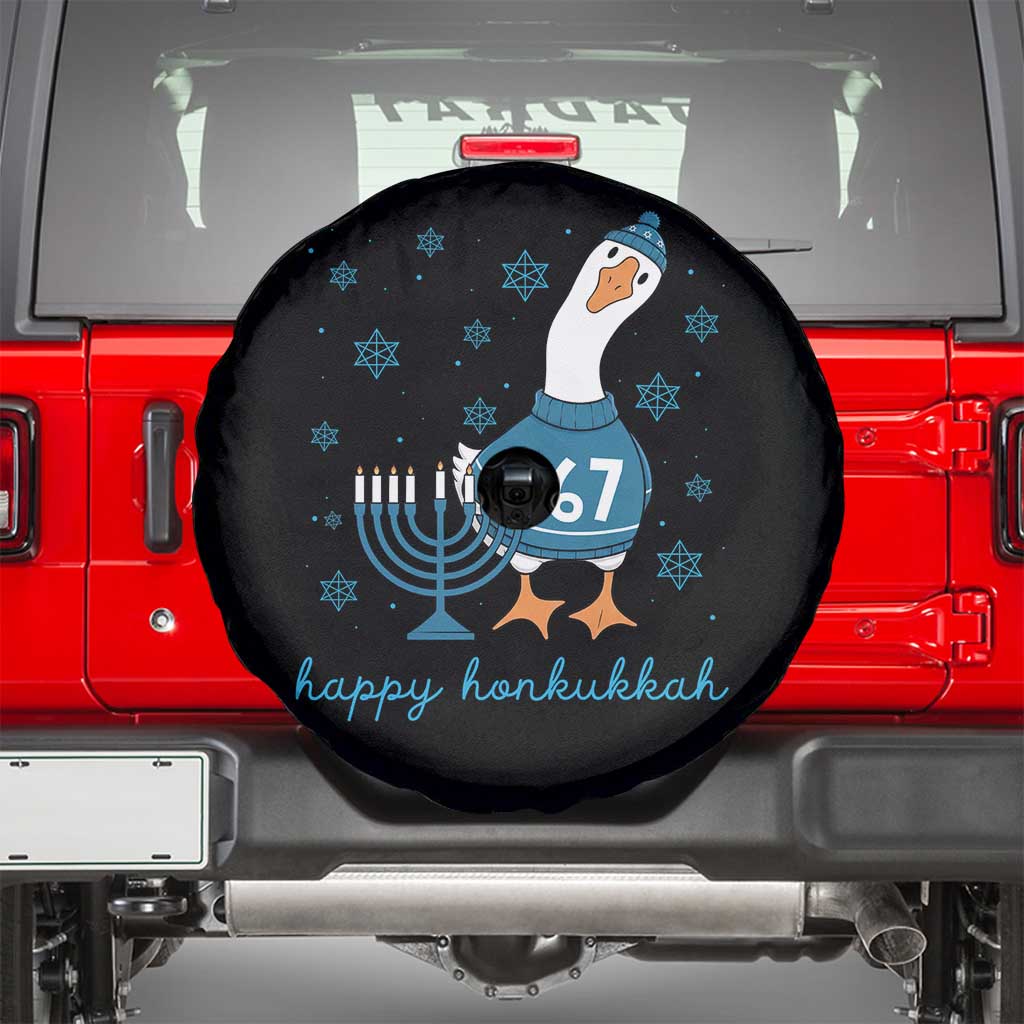 67 Six Seven Silly Goose Hanukkah Meme Spare Tire Cover Happy Honkukkah - Wonder Print Shop