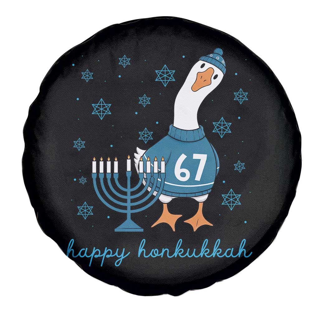 67 Six Seven Silly Goose Hanukkah Meme Spare Tire Cover Happy Honkukkah - Wonder Print Shop