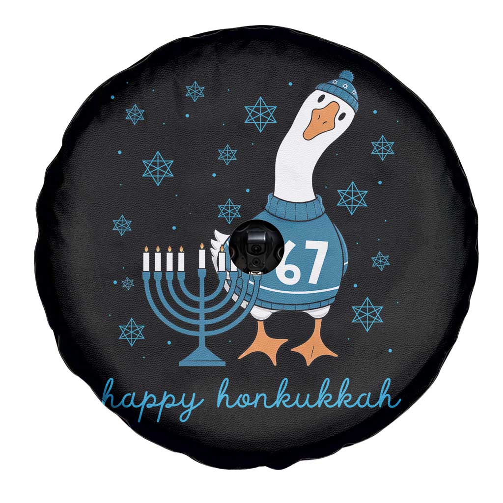 67 Six Seven Silly Goose Hanukkah Meme Spare Tire Cover Happy Honkukkah - Wonder Print Shop