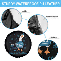 67 Six Seven Silly Goose Hanukkah Meme Spare Tire Cover Happy Honkukkah - Wonder Print Shop