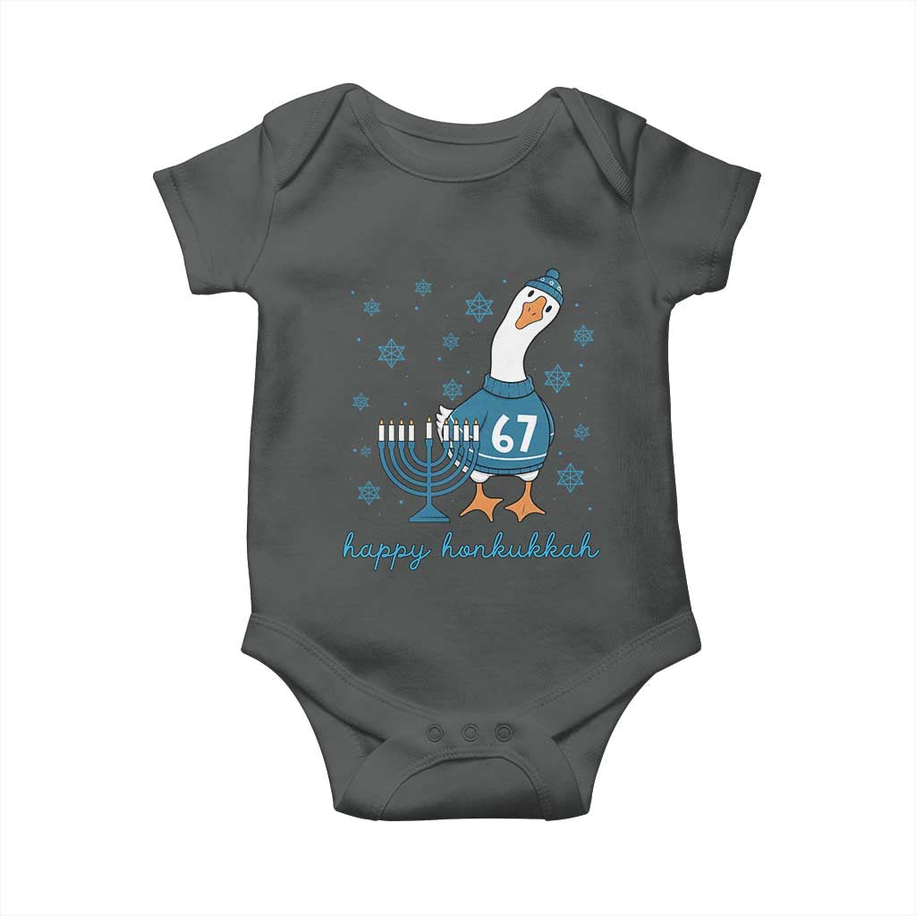 67 Six Seven Silly Goose Hanukkah Meme Baby Onesie Happy Honkukkah - Wonder Print Shop