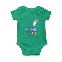 67 Six Seven Silly Goose Hanukkah Meme Baby Onesie Happy Honkukkah - Wonder Print Shop