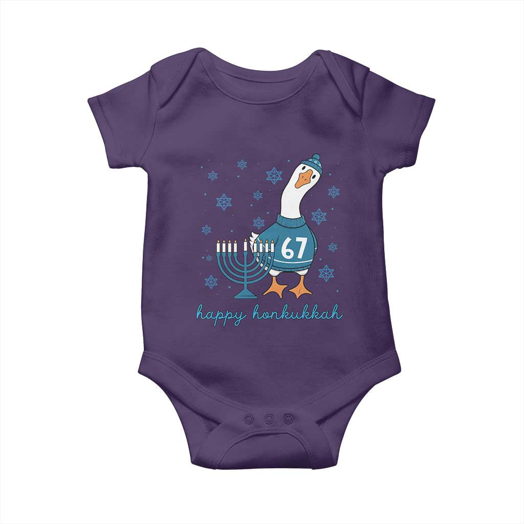 67 Six Seven Silly Goose Hanukkah Meme Baby Onesie Happy Honkukkah - Wonder Print Shop