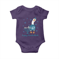 67 Six Seven Silly Goose Hanukkah Meme Baby Onesie Happy Honkukkah - Wonder Print Shop