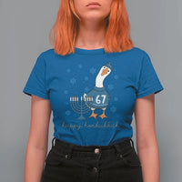 67 Six Seven Silly Goose Hanukkah Meme T Shirt For Women Happy Honkukkah - Wonder Print Shop